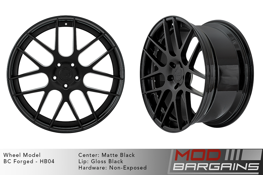 BC Forged HB04 / HB04S Modular Wheels 18-21 Inch - All Makes & Models